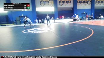 141 lbs Quarterfinal - Khalil Boddie, Marymount vs Jake Yowell, Noke Wrestling RTC