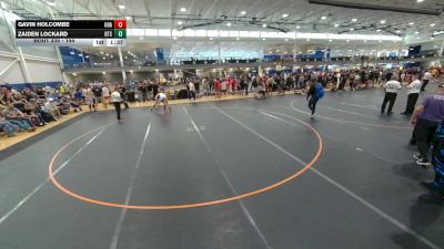 144 lbs Champ. Round 2 - Zaiden Lockard, Unattached vs Gavin Holcombe, Unattached
