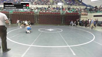 120 lbs Quarterfinal - Zane Garcia, Northwestern vs Walker Garcia, Woodmont