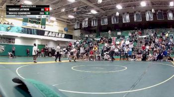 132 lbs Semifinal - Maddox Laymon, Sheridan vs Rocco Czarnecki, Cvca