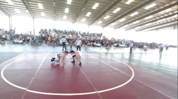 102 lbs Consolation - David Sedillo, Belen Junior Wrestling vs Vincent Rios, Belen Junior Wrestling