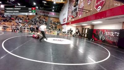 144 lbs Cons. Round 2 - Keenan Hamel, Green River vs Wendell Hunolt, Evanston