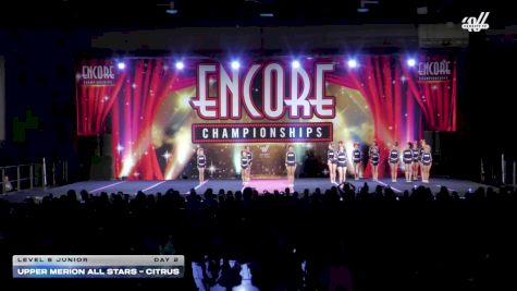 Upper Merion All Stars - Citrus [2025 L6 Junior Day 2] 2025 Encore Philly Showdown