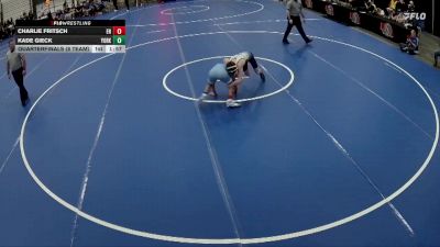 113 lbs Quarterfinals (8 Team) - Kade Gieck, York vs Charlie Fritsch, Elkhorn North