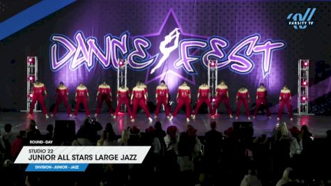 Studio 22 - Junior All Stars Large Jazz [2025 Junior - Jazz Day] 2025 DanceFest Grand Nationals