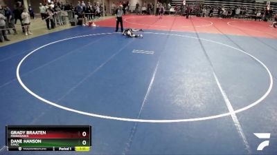 80 lbs Cons. Round 3 - Dane Hanson, F/MCC vs Grady Braaten, Minnewaska