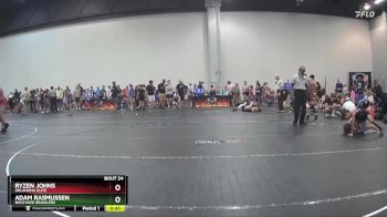 60 lbs Quarterfinal - Adam Rasmussen, Backyard Brawlers vs Ryzen Johns, Oklahoma Elite