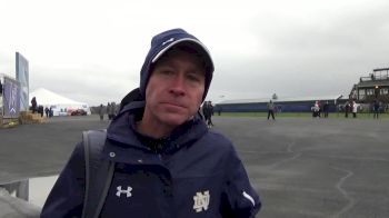 Notre Dame's Matt Sparks After Qaulifying His Team To NCAAs