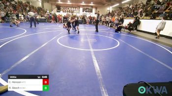 120 lbs Quarterfinal - Cooper Henson, Miami Takedown Club vs Roman Skoch, Dark Cloud Wrestling Club