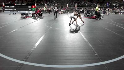 75 lbs Round Of 16 - Nate Allen, Hanover vs Aiden Leotta, Rhino Wrestling