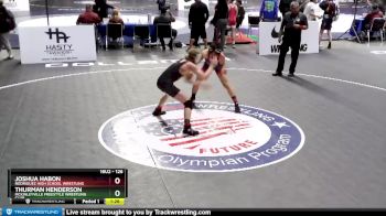 126 lbs Champ. Round 3 - Thurman Henderson, McKinleyville Freestyle Wrestling Club vs Joshua Habon, Rodriguez High School Wrestling