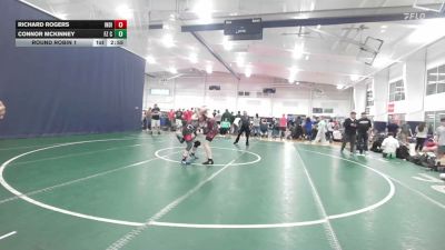 139 lbs Round Robin 1 - Richard Rogers, Indiana Outlaws Black - HS vs Connor Mckinney, FZ Crew - HS