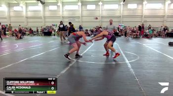 185 lbs Round 1 - Caleb McDonald, CKWA vs Clifford Williford, Roundtree Wrestling Academy