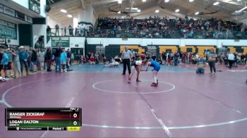 95 lbs Cons. Round 4 - Ranger Zickgraf, Meridian vs Logan Dalton, Emmett
