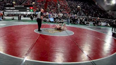 6A 175 lbs Quarterfinal - Trey Smith, Post Falls vs Connor LeBeau, Eagle