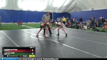 120 lbs Round 5 (10 Team) - Logan Haer, Terps vs Jayden Sutton, Warner