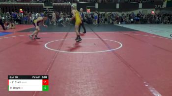 116 lbs Cons. Round 4 - Zayden Stahl, North Big Horn Rams Wrestling vs Ray Dagel, Cut Bank