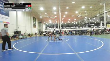 191 lbs Quarterfinal - Xayden Sallit, Grit Mat Club Blue - HSC vs Jax Smith, Team Diamond Fish - HSC
