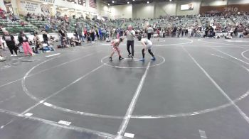 106 lbs Consi Of 8 #1 - Ronnie Hampton, NorCal Elite vs Kellen Hundersmarck, Small Town Grims