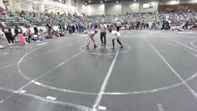 106 lbs Consi Of 8 #1 - Ronnie Hampton, NorCal Elite vs Kellen Hundersmarck, Small Town Grims