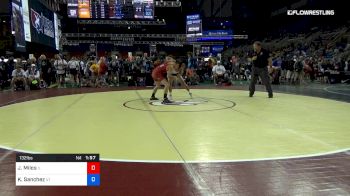 132 lbs Rnd Of 128 - Jack Milos, Illinois vs Kaleb Sanchez, Utah