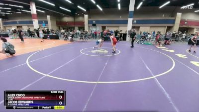 119 lbs Quarterfinal - Alex Choo, Gracie Barra Westchase Wrestling Club vs Jacob Edwards, X-CLUSIVE Wrestling