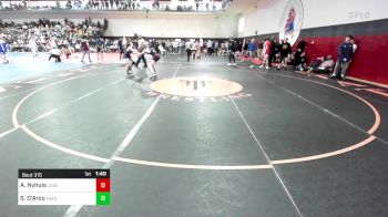 132 lbs Consi Of 16 #1 - Anthony Nyhuis, Lakeland vs Sal D'Arco, Pope John XXIII