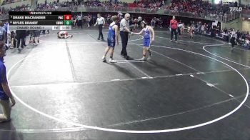 112 lbs Champ. Round 1 - Myles Brandt, Kearney MatCats Wrestling Club vs Drake Macrander, Plattsmouth Wrestling Club