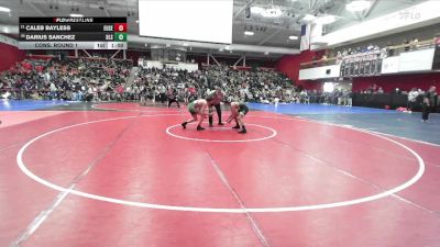 122 lbs Cons. Round 1 - Darius Sanchez, Dela Salle vs Caleb Bayless, Eureka