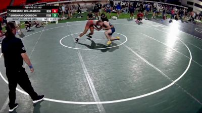 144 lbs 3rd Place Match - Jeremiah Williamson, Nevada vs Brigham Cookson, Utah