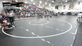 138 lbs Cons. Round 3 - Rick Sanda, Highland vs Miguel De La Herran, La Quinta/LQ