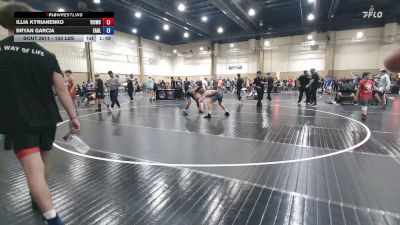 150 lbs Semifinal - Illia Kyrianenko, Youth Impact Center Wrestling Club vs Bryan Garcia, Eagle Wrestling Club-Duals