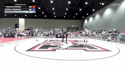 157 lbs Champ. Rd Of 64 - Maxum Rodgers, Border Bandits Wrestling vs Bowdy Thomason, Blackwell Wrestling Club