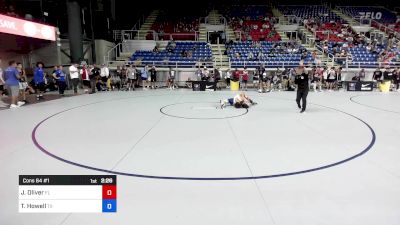 126 lbs Cons 64 #1 - Jack Oliver, FL vs Titus Howell, TX