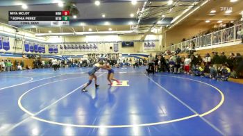115 lbs Cons. Semi - Sophia Perez, Mt Eden vs Miya Mcloy, Newark Memorial