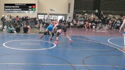 122 lbs Rr Rnd 2 - Raegan Milheim, Lady Assassins - Girls vs Madelyn Medrano, All I See Is Gold Academy - Girls