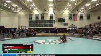 132 lbs Cons. Round 1 - Dakota Ledford, Laramie vs Colby Smith, Burns