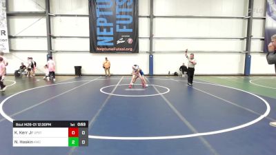 80 lbs Rr Rnd 1 - Kristopher Kerr Jr, Upstate Uprising vs Nicholas Hoskin, Kraken