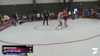 106 lbs Semifinal - Brycen Dawley, WA vs Julius Mark Villamil, CA