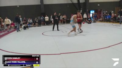 106 lbs Semifinal - Brycen Dawley, WA vs Julius Mark Villamil, CA