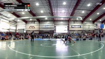 144 lbs Cons. Semi - Kellan Wendell, Elko vs Sam Marich, Spring Creek
