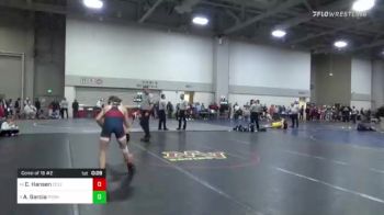 113 lbs Consi Of 16 #2 - Corbin Hansen, Crimson Cliffs vs Aaron Garcia, Payson