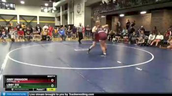 190 lbs Round 2 (6 Team) - Abby Swanson, Wisconsin vs Libby Dix, Grand View