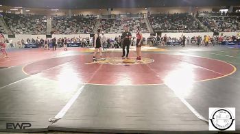 130 lbs Consi Of 16 #1 - Macie Green, Fairland vs Clover Sanders, Broken Arrow Girls Junior High