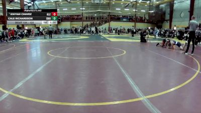 120 lbs Champ. Round 2 - Izayiah Chavez, Allen vs Cale Richardson, Edmond North