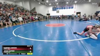 106 lbs Champ. Round 1 - Amon Napier, Torrington vs Karter Lawson, Castle View