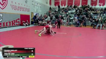138 lbs Cons. Round 1 - Teagin Shelley, Eagle Valley vs Trevor Ziek, Central Of Grand Junction