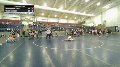 84-92 lbs Cons. Semi - Hudson Heyder, Sanderson Wrestling Academy vs Kale Hansen, Morgan Wrestling Club