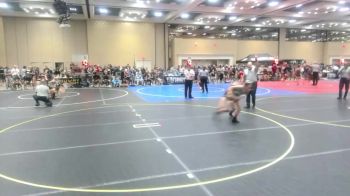 94 lbs Consi Of 8 #1 - Sapphire Shafer, Threshold WC vs Harlow Brunhoeber, Fort Carson Middle School