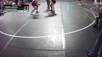 160 lbs Quarterfinal - Barrett Koehler, Battle Creek vs Keegan Florom, Paxton Wrestling Club